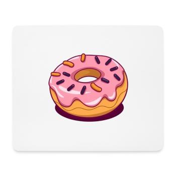 Donut baking - Mouse Pad (horizontal) - white - Front