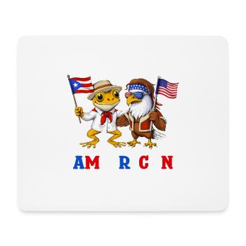 Puerto Rico USA Heritage - Mouse Pad (horizontal) - white - Front