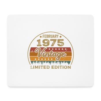 February 1975, Jubilee 1975, Legends February 1975 - Mouse Pad (horizontal) - white - Front