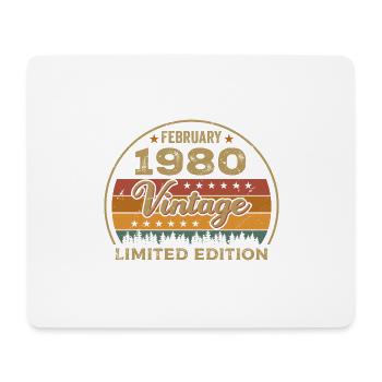 February 1980, Jubilee 1980, Legends February 1980 - Mouse Pad (horizontal) - white - Front