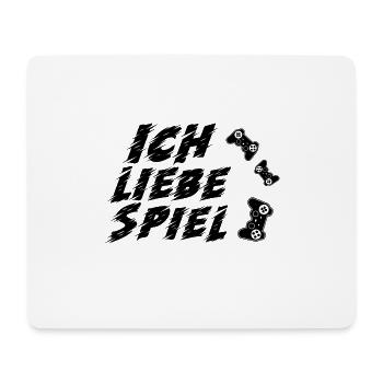 Game Gaming PC - Mousepad (Querformat) - Weiß - Vorne