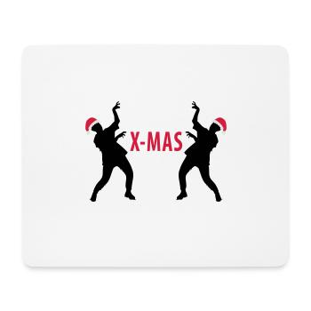 Xmas Dance - Mousepad (Querformat) - Weiß - Vorne