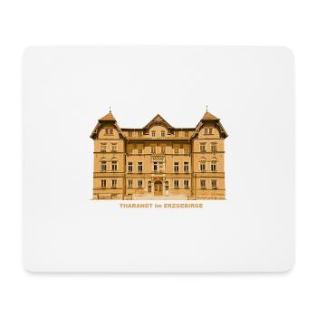 Hôtel de ville de Tharandt Erzgebirge Saxe - Tapis de souris (format paysage) - blanc - Devant