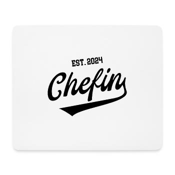 Chefin Seit 2024 Selbstständig Gründerin Inhaberin - Mousepad (Querformat) - Weiß - Vorne