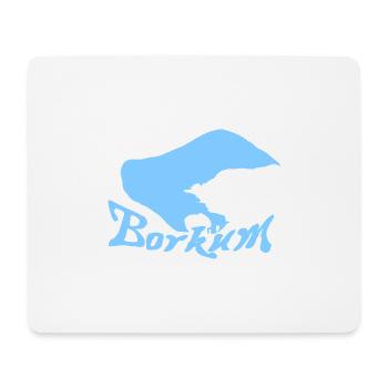 Tatouage Bokum - Tapis de souris (format paysage) - blanc - Devant
