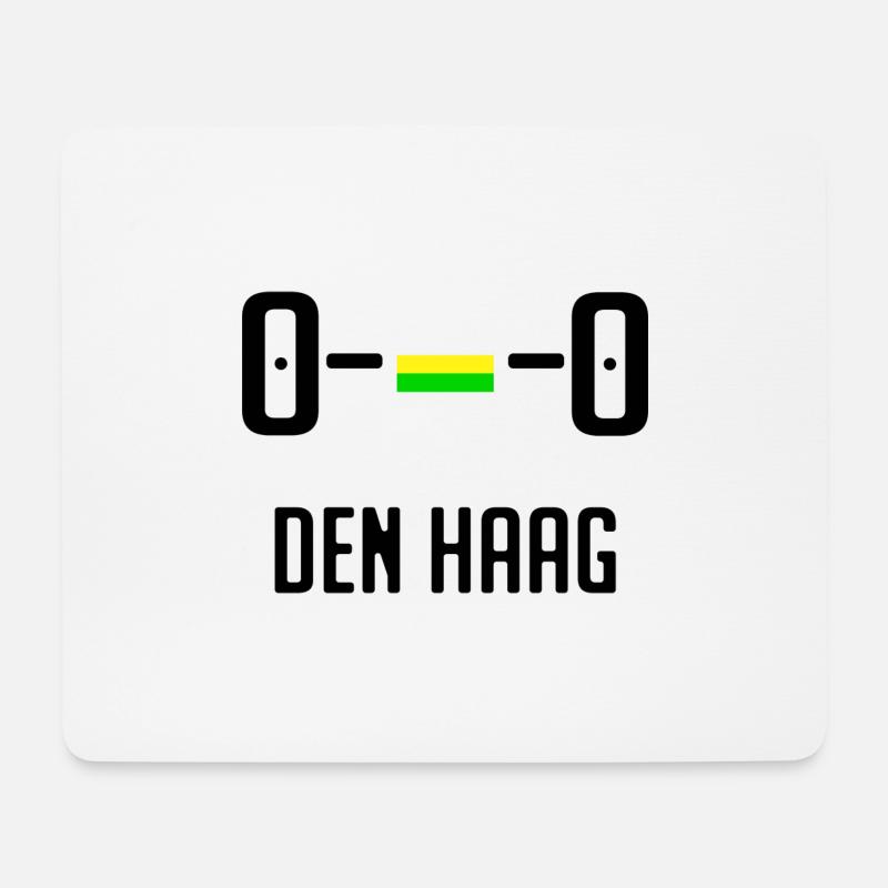 O O DIE HAAGER FRAUEN - Mousepad (Querformat) - Weiß