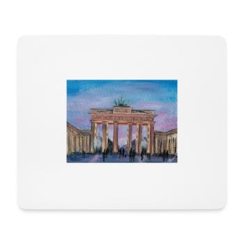 Brandenburger Tor - Mousepad (Querformat) - Weiß - Vorne