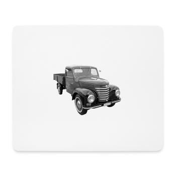 Framo Barkas Camion camion DDR IFA Oldtimer - Tapis de souris (format paysage) - blanc - Devant