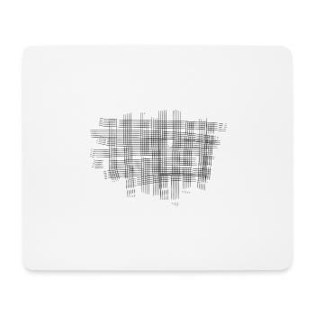kreuze muster kreuz symbol - Mousepad (Querformat) - Weiß - Vorne