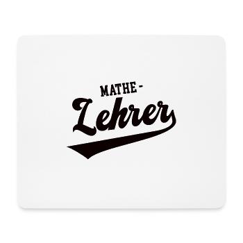 Mathe Lehrer Professor Mathematiker Mathelehrer - Mousepad (Querformat) - Weiß - Vorne