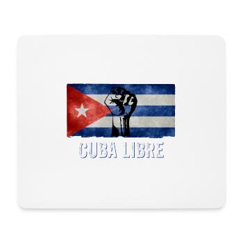 Patria Y Vida - Viva Cuba Libre SOS Cuba - Mouse Pad (horizontal) - white - Front