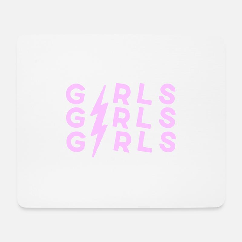 Feminismus - Mousepad (Querformat) - Weiß
