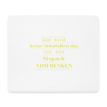 Funny sayings funny gift idea - Mouse Pad (horizontal) - white - Front