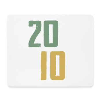 Keine 20 sondern 10 Jahre 20. Geburtstag Geschenk - Mousepad (Querformat) - Weiß - Vorne