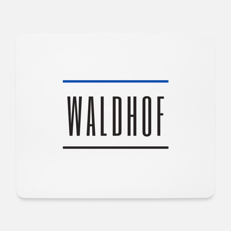 Waldhof Barackler - Mousepad (Querformat) - Weiß