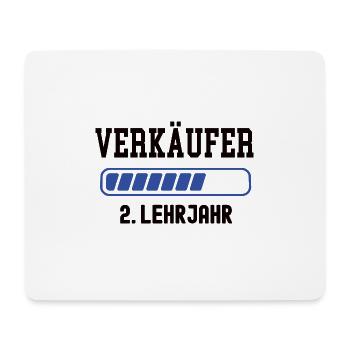 Ausbildung Verkäufer 2. Lehrjahr Verkauf Lehre - Mousepad (Querformat) - Weiß - Vorne