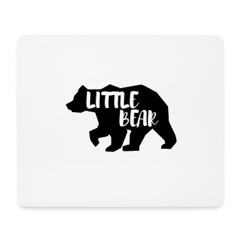 little Bear Baer Eltern Tshirt - Mousepad (Querformat) - Weiß - Vorne