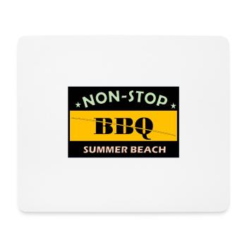 BBQ SUMMER BEACH - Mouse Pad (horizontal) - white - Front