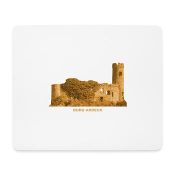 Ruines du château d’Ardeck Holzheim Rhénanie-Palatinat - Tapis de souris (format paysage) - blanc - Devant