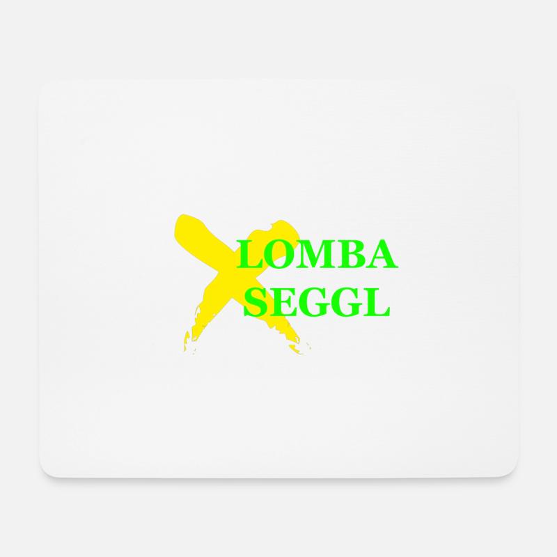 Schwäbische TShirts mit lustigem Schwaben Spruch. - Mousepad (Querformat) - Weiß
