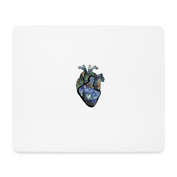 Vincent van Gogh Herz - Mousepad (Querformat) - Weiß - Vorne