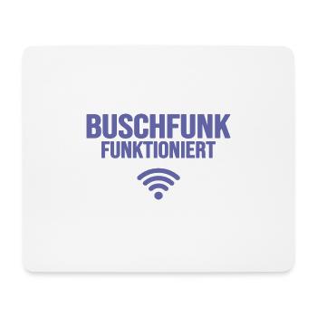 very peri buschfunk lästerschwester funkt - Mousepad (Querformat) - Weiß - Vorne