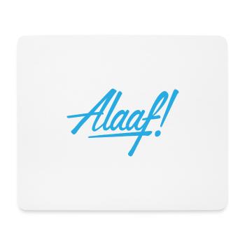 Alaaf! design blue - Mouse Pad (horizontal) - white - Front