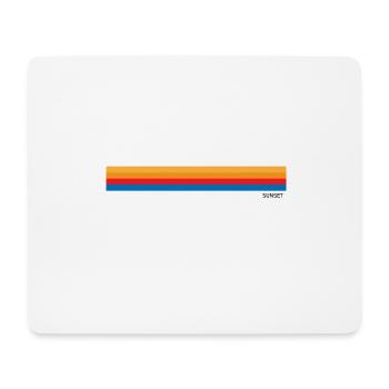 Sunset - Mouse Pad (horizontal) - white - Front