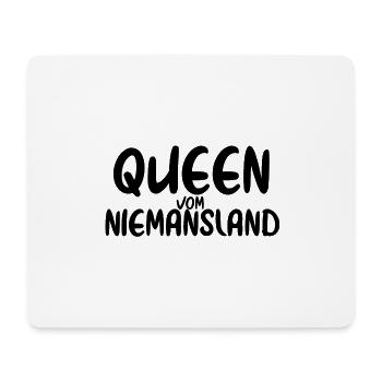 Queen niemandsland Queer Gay Homo - Mousepad (Querformat) - Weiß - Vorne