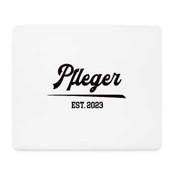 Pfleger seit 2023 Pflege Gesundheit Krankenpflege - Mousepad (Querformat) - Weiß - Vorne