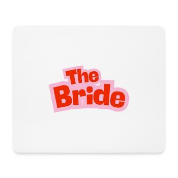 La mariée - Tapis de souris (format paysage) - blanc - Devant