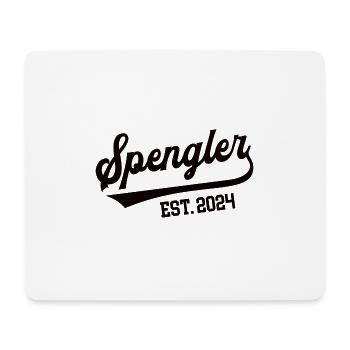 Spengler 2024 Beruf Spenglerei Klempnerei Meister - Mousepad (Querformat) - Weiß - Vorne