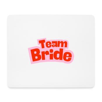 Équipe Bride - Tapis de souris (format paysage) - blanc - Devant