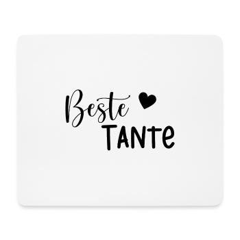 Beste Tante Geschenkidee - Mousepad (Querformat) - Weiß - Vorne