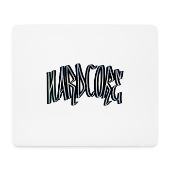 hardcore V2 - Mousepad (Querformat) - Weiß - Vorne
