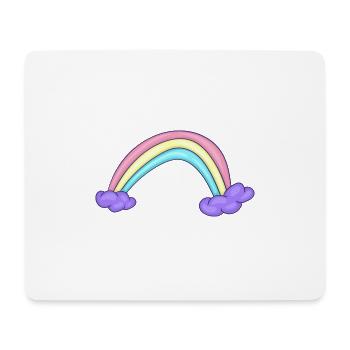Dress up in joy with our rainbow collection - Mouse Pad (horizontal) - white - Front