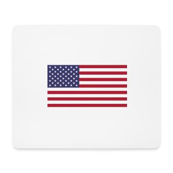 Flag-Kollektion - the United States - Mousepad (Querformat) - Weiß - Vorne