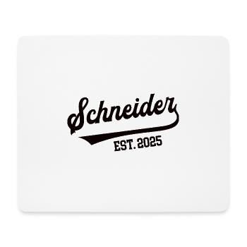 Schneider 2025 Beruf Schneiderei Lehre Lehrling - Mousepad (Querformat) - Weiß - Vorne
