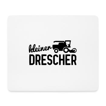 Kleiner Drescher - Mousepad (Querformat) - Weiß - Vorne