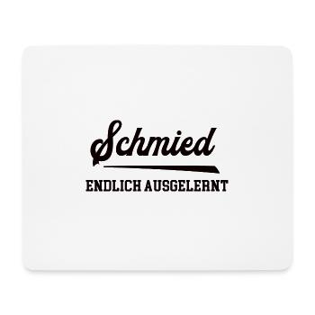 Schmied Ausbildung Bestanden Azubi Schmiede Lehre - Mousepad (Querformat) - Weiß - Vorne