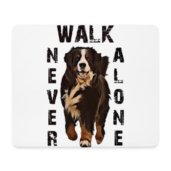 Berner Berghund - Mousepad (Querformat) - Weiß - Vorne