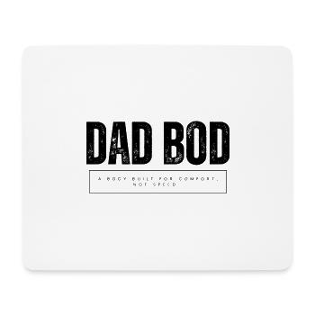 Papa Bod - Tapis de souris (format paysage) - blanc - Devant