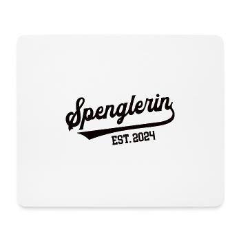 Spenglerin 2024 Beruf Spenglerei Meisterin Azubi - Mousepad (Querformat) - Weiß - Vorne