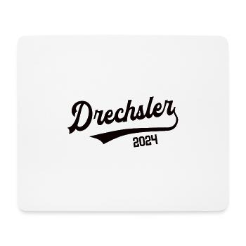Drechsler 2024 Ausbildung Prüfung Tischler Azubi - Mousepad (Querformat) - Weiß - Vorne