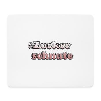 Zuckerschnute - Mousepad (Querformat) - Weiß - Vorne