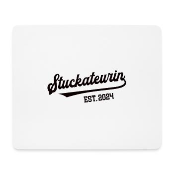Stuckateurin 2024 Beruf Stukkateurin Maurerin - Mousepad (Querformat) - Weiß - Vorne