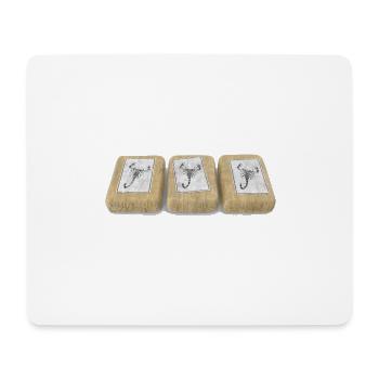 Kokain - Cocaine Bricks - Mousepad (Querformat) - Weiß - Vorne