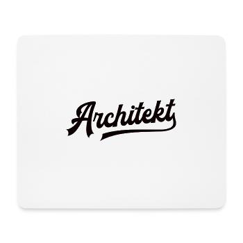 Architekt Architektur Innenarchitekt Baumeister - Mousepad (Querformat) - Weiß - Vorne