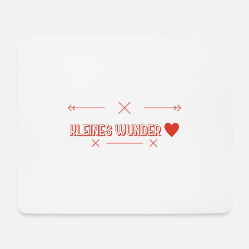 Babysprüche Geschenkidee - Mousepad (Querformat) - Weiß