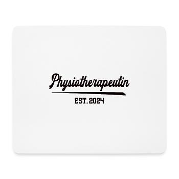 Physiotherapeutin 2024 Physio Berufsstart Therapie - Mousepad (Querformat) - Weiß - Vorne